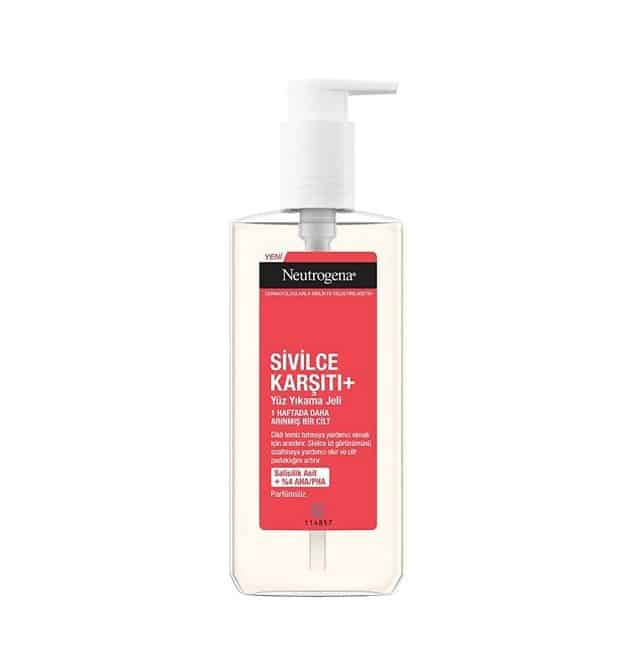 Neutrogena-sivilce-karsiti-plus-yuz-yikama-jeli-face-wash ژل شستشو ضد جوش پلاس نوتروژینا