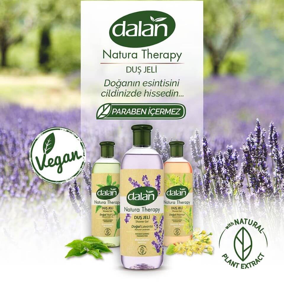 شامپو بدن دو تایی عصاره اسطوخودوس دالان Dalan حجم 500 میل