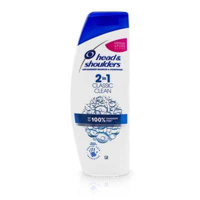 شامپو ضد شوره هد اند شولدرز head &shoulders مدل 2 در 1 Classic clean حجم 450 میل