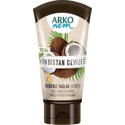 کرم مرطوبکننده روغن نارگیل آرکونم Arko nem حجم 60 میل