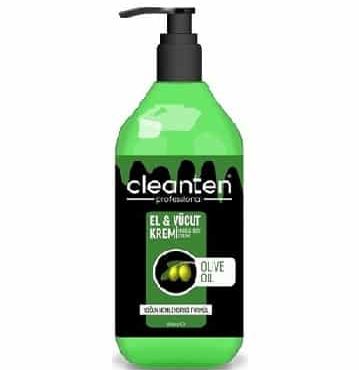 cleanten-hand-and-body-olive-oil-cream کرم مرطوب کننده دست و بدن زیتون کلینتن cleanten