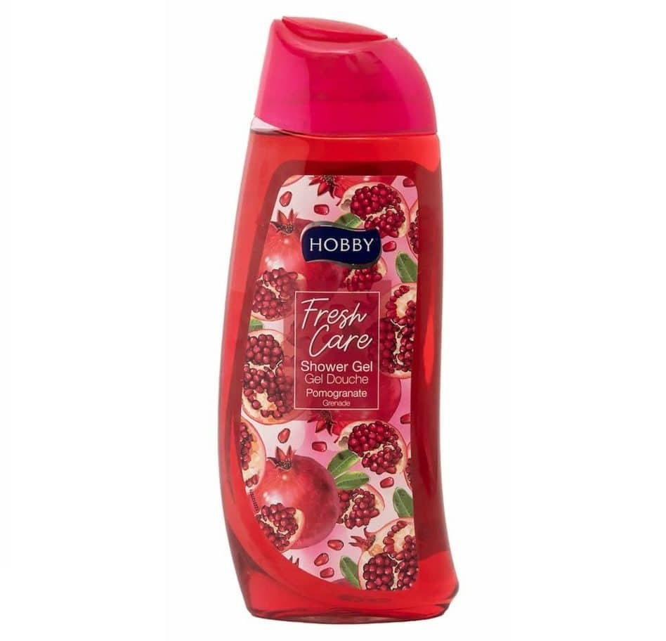 hobby-fresh-care-pomogranate-shower-gel شامپو بدن هوبی عصاره انار