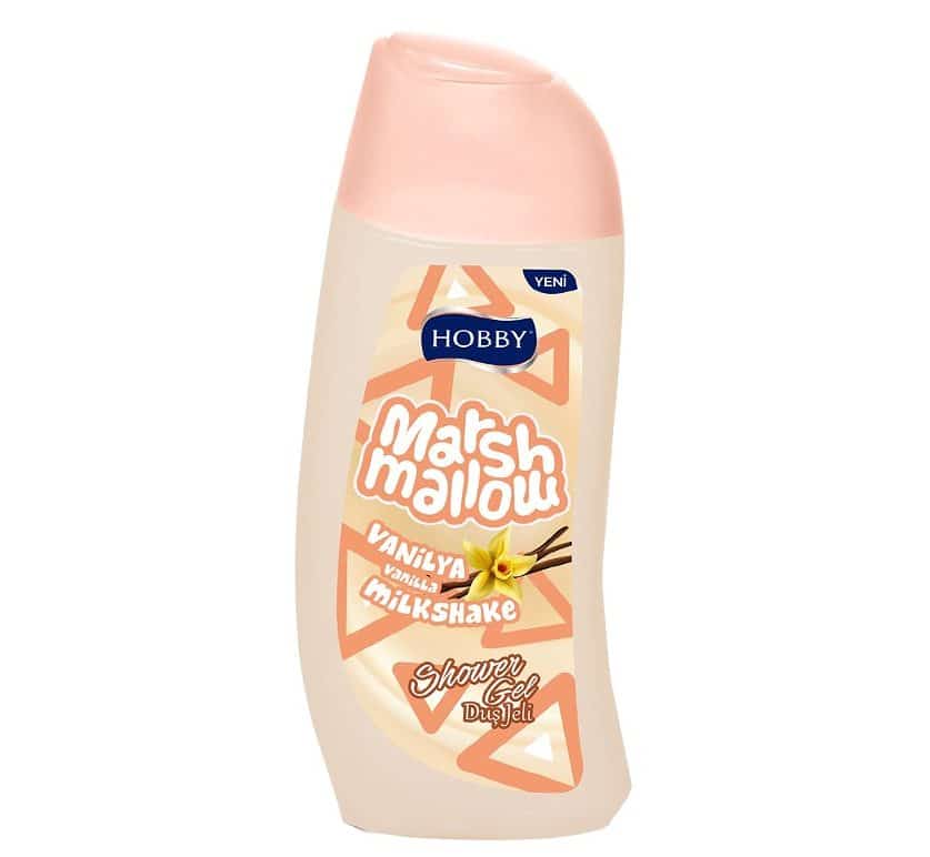 hobby-marshmallow-vanila-shower-gel شامپو بدن هوبی وانیل