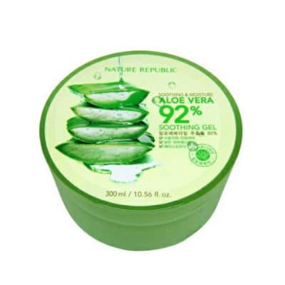 ژل مرطوب کننده پوست آلوئه ورا nature republic