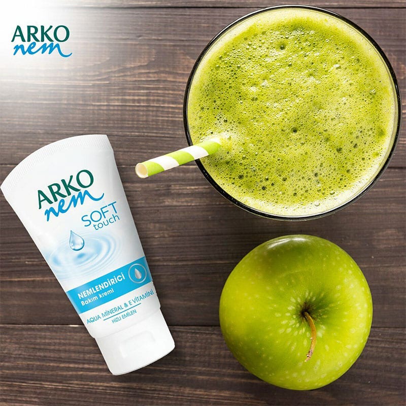 کرم مرطوبکننده Soft touch آرکونم Arko nem حجم 60 میل