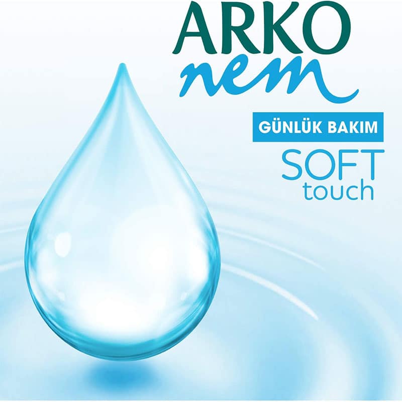 کرم مرطوبکننده Soft touch آرکونم Arko nem حجم 60 میل