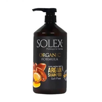 شامپو سولکس فاقد نمک حاوی روغن آرگان