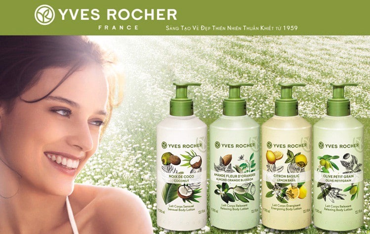 انواع لوسیون بدن ایوروشه