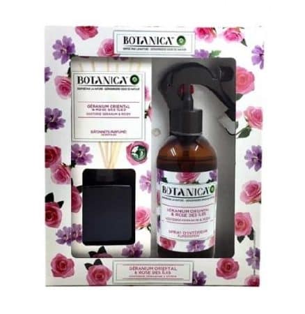 botanica_airwick_rose_spray-pack خوشبو کننده هوا ایرویک بوتانیکا گل رز و شمعدانی