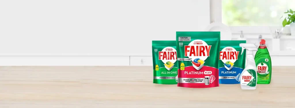 محصولات ظرفشویی فیری