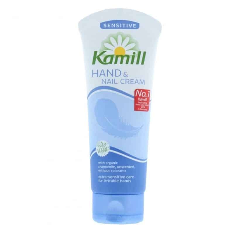 kamill-sensitive-hand-and-nail-cream کرم دست و ناخن کمیل سنستیو برای پوست های حساس