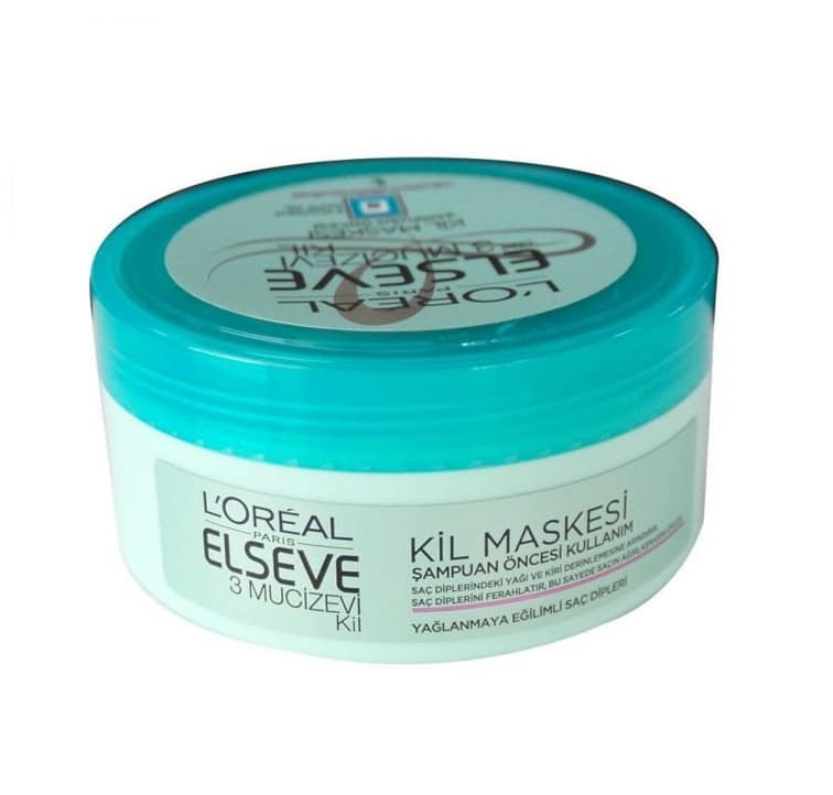 loreal-elseve-kil-maskesi ماسک موهای چرب لورال Loreal