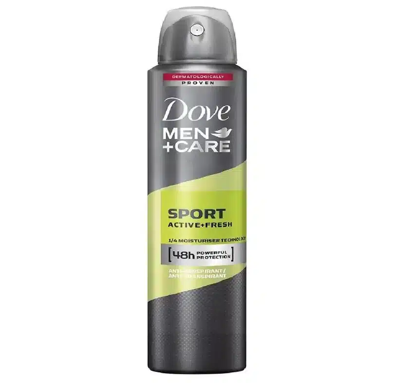 Dove-Spray-Sport-active-fresh-men اسپری دئودورانت مردانه داو Dove مدل Sport Active Fresh