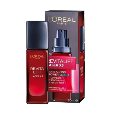 سرم ضد چروک لیفت لیزر لورال Loreal Revitalift Laser X3