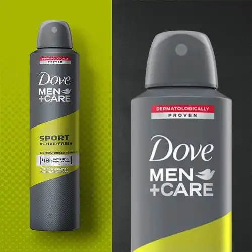 اسپری دئودورانت مردانه داو Dove مدل Sport Active Fresh