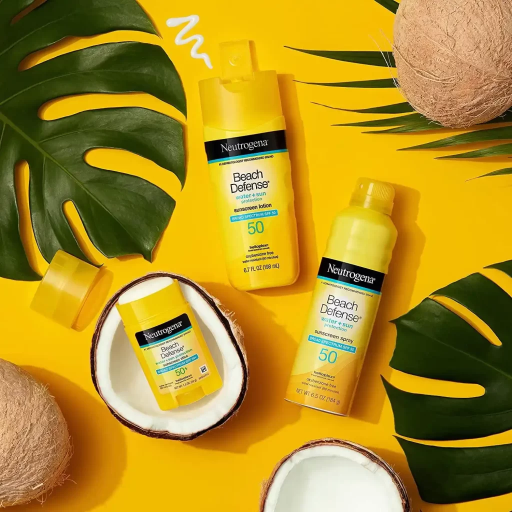 neutrogena beach Defense sunscreen stick 4