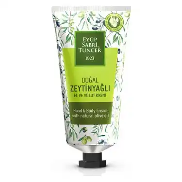 Eyüp-Sabri-Tuncer-Doğal-Zeytinyağlı-El-Ve-Vücut-Kremi-a کرم دست و بدن ایوب صبری Eyup Sabri Tuncer حاوی روغن زیتون