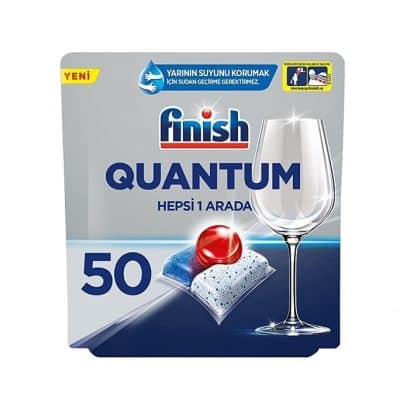 قرص ظرفشویی فینیش Finish مدل Quantom بسته 50 عددی