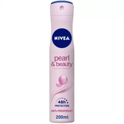 اسپری ضد تعریق نیوا Nivea زنانه مدل Pearl And Beauty حجم 200 میل