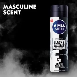 اسپری نیوا مدل Black White Invisivle Original