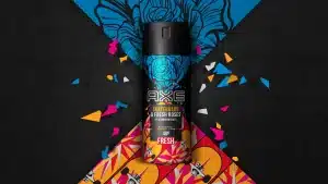 اسپری آکس مدل SkateBoard And Fresh Roses