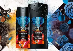 اسپری آکس مدل SkateBoard And Fresh Roses