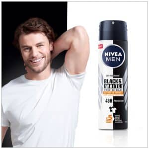 اسپری نیوا مدل Black And White Invisible Ultimate Impact