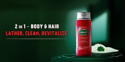 شامپو بدن بروت Brut مدل Attraction Totale