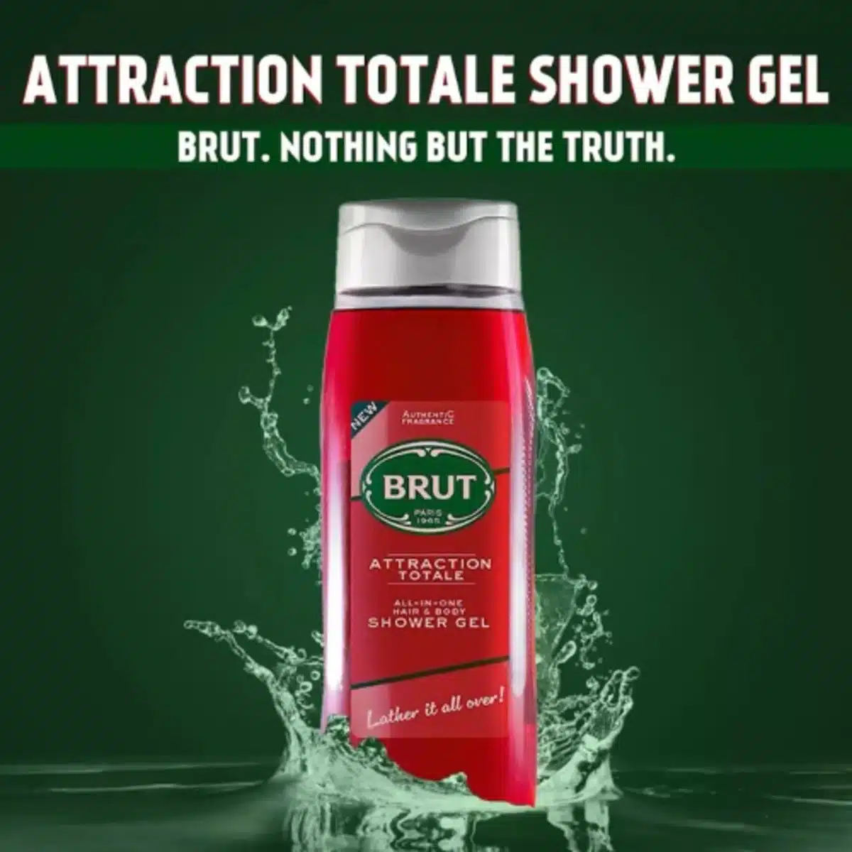 Brut Attraction Totale Shower Gel b