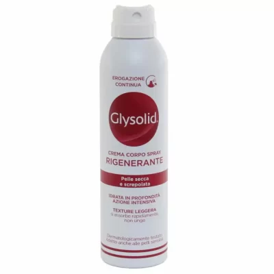 اسپری کرم بدن گلیسولید Glysolid مدل Rigenerante