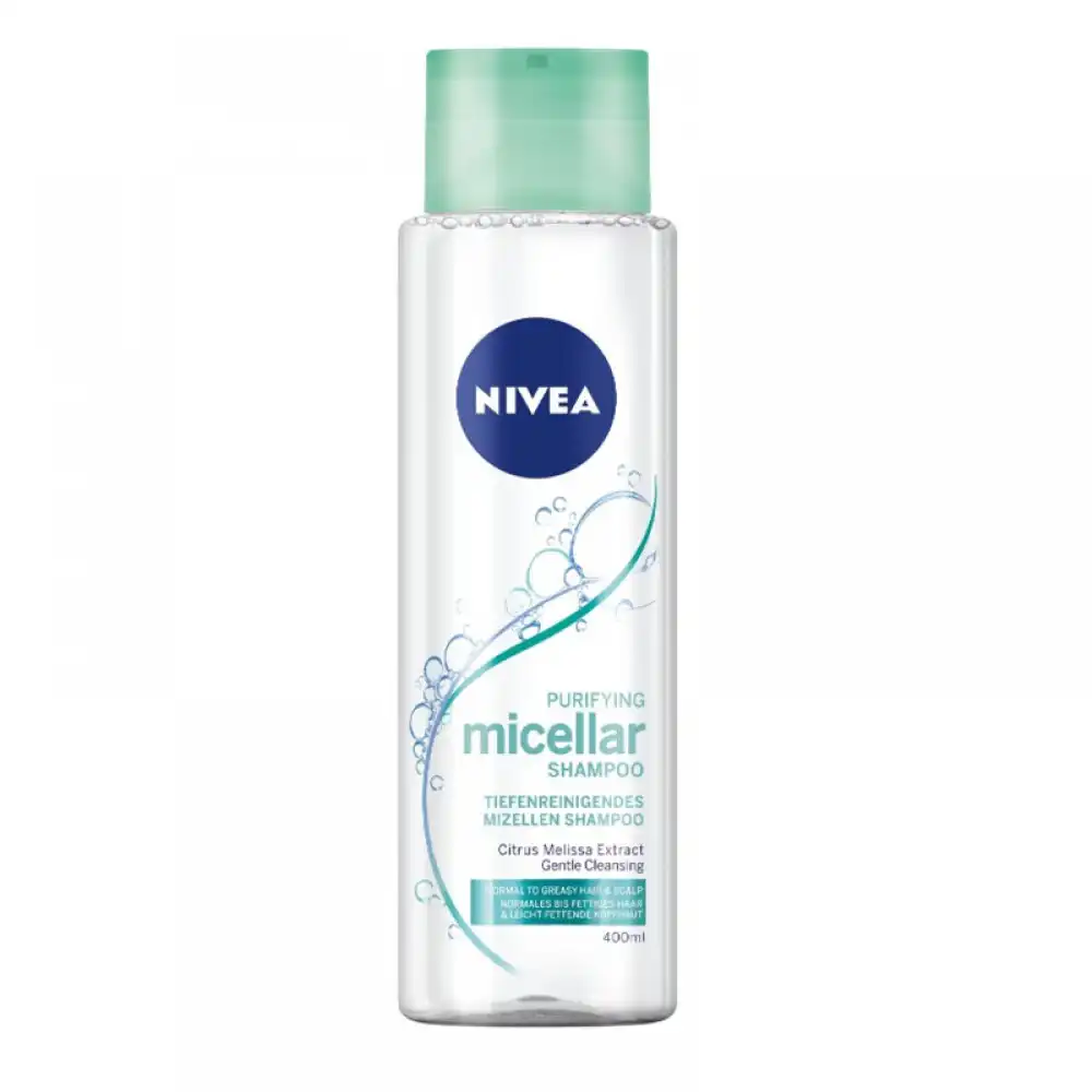 Nivea-Purifying-Micellar-Shampoo شامپو میسلار نیوا Nivea مدل Purifying Micellar Shampoo
