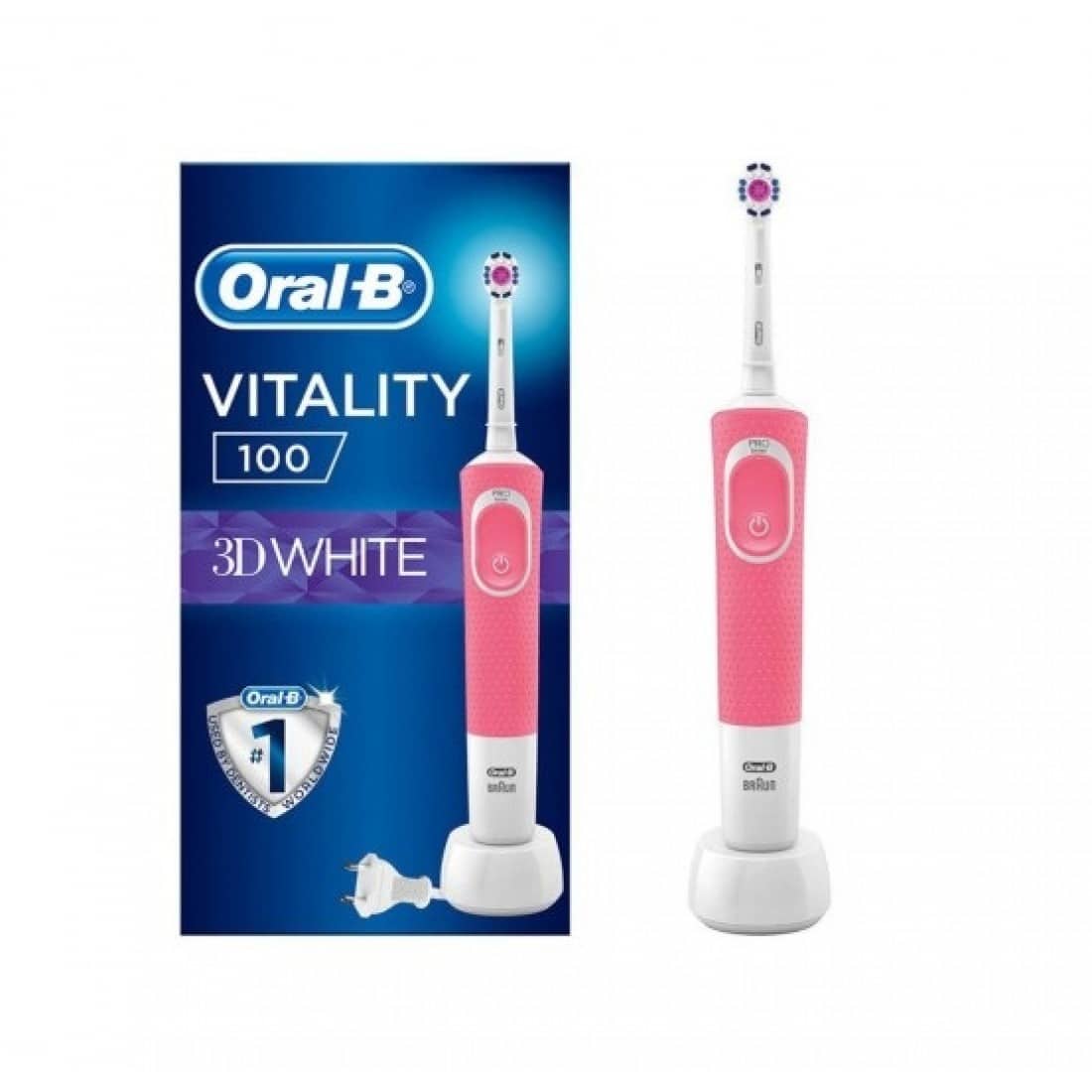 Oral-B Vitality 3D White. مسواک برقی اورال بی Vitality 3D White