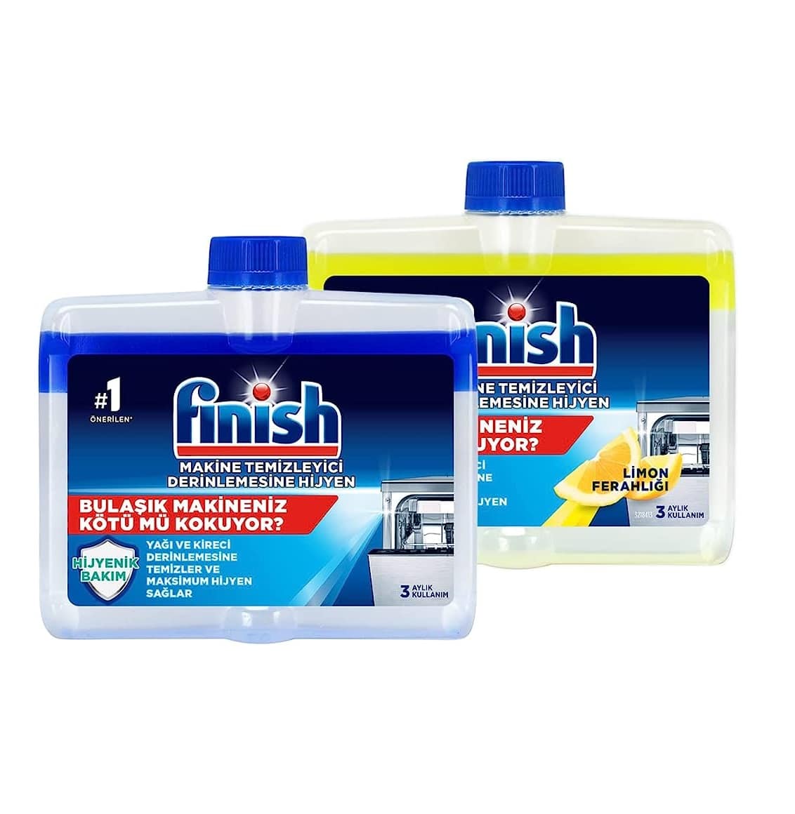 finish-deo مایع جرمگیر فینیش دوتایی حجم 500 میل