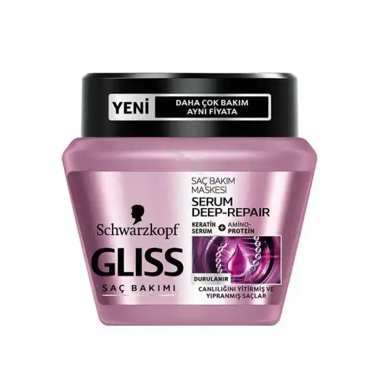 Gliss Serum Deep Repair Hair Mask ماسک مو گلیس مدل Serum Deep Repair