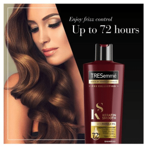 شامپو ترزمه TRESEMME کراتینه حجم 400 میل