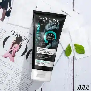 ژل شست و شو و بایه بردار پوست زغالی اولاین