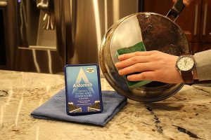 خمیر پاک کننده چربی و سوختگی اجاق گاز و فر استونیش