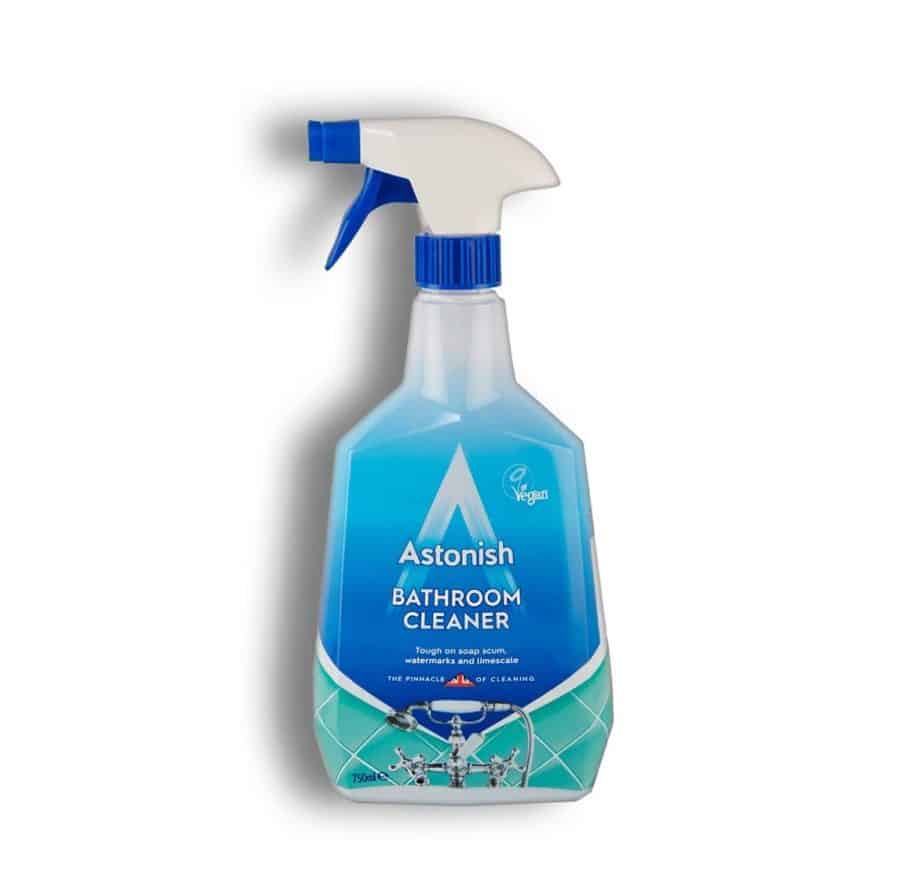 Astonish Bathroom Cleaner اسپری پاک کننده و براق کننده سطوح حمام و سرویش بهداشتی استونیش