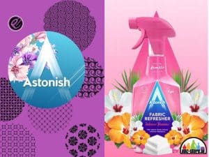 اسپری نرم کننده و خوشبو کننده حوله و لباس استونیش