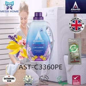 مایع لباسشویی لکه بر و نرم کننده لباس استونیش