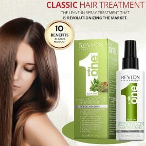 اسپری مو 10 کاره عصاره چای سبز رولون مدل Uniq One