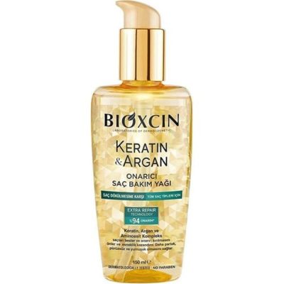 روغن کراتین و آرگان بیوکسین BIOXCIN ترمیم کننده و ضد ریزش موها