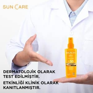 اسپری ضد آفتاب بیوکسین BIOXCIN SPF50 مناسب تمامی پوست ها