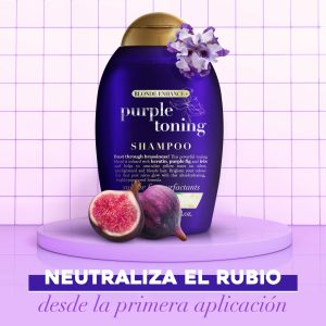 شامپو او جی ایکس موهای رنگ شده مدل Purple Toning