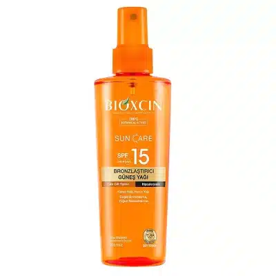 روغن ضد آفتاب و برنزه کننده پوست بیوکسین BIOXCIN مناسب انواع پوست ها