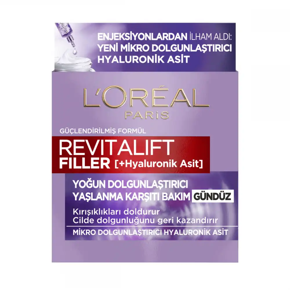 Loreal-Paris-Revitalift-Filler-Day-Cream کرم روز ضد چروک لورال Loreal مدل Revitalift Filler