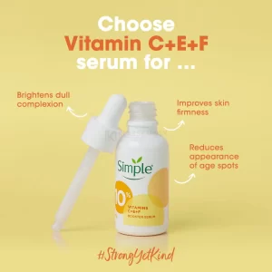 سرم ویتامین C سیمپل مدل Booster Serum حجم 30 میل