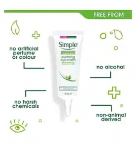 دور چشم سیمپل