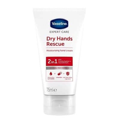 کرم مرطوب کننده دست وازلین مدل Dry Hands Rescue