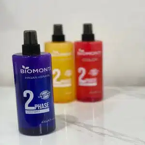 سرم دوفاز بیومونتی Biomonti حاوی آرگان و کراتین حجم 400 میل